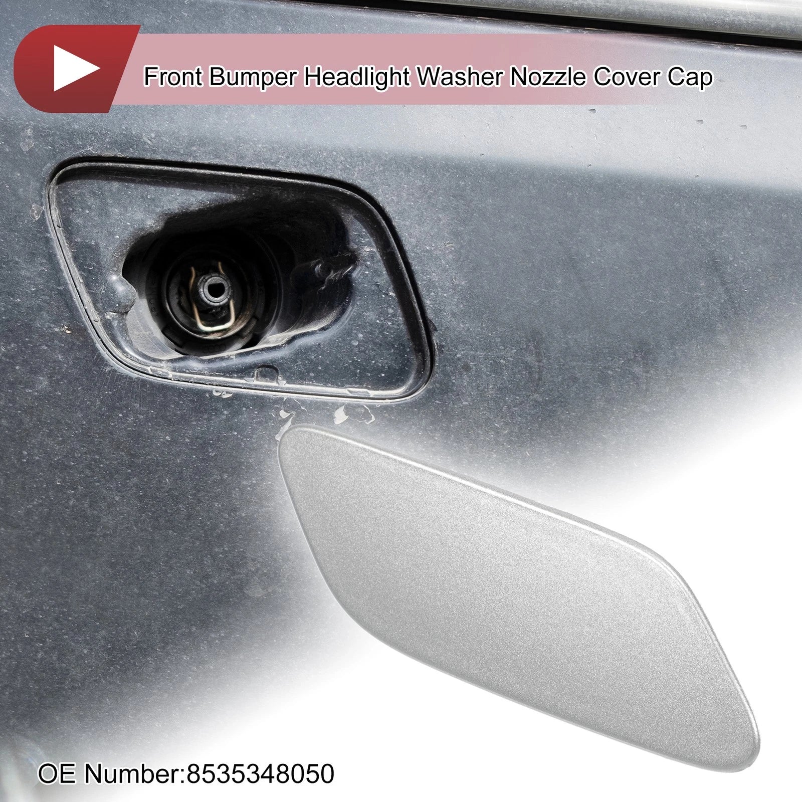 Front Right Washer Nozzle Cover Cap Replacement for Lexus RX350 (2019–2022)
