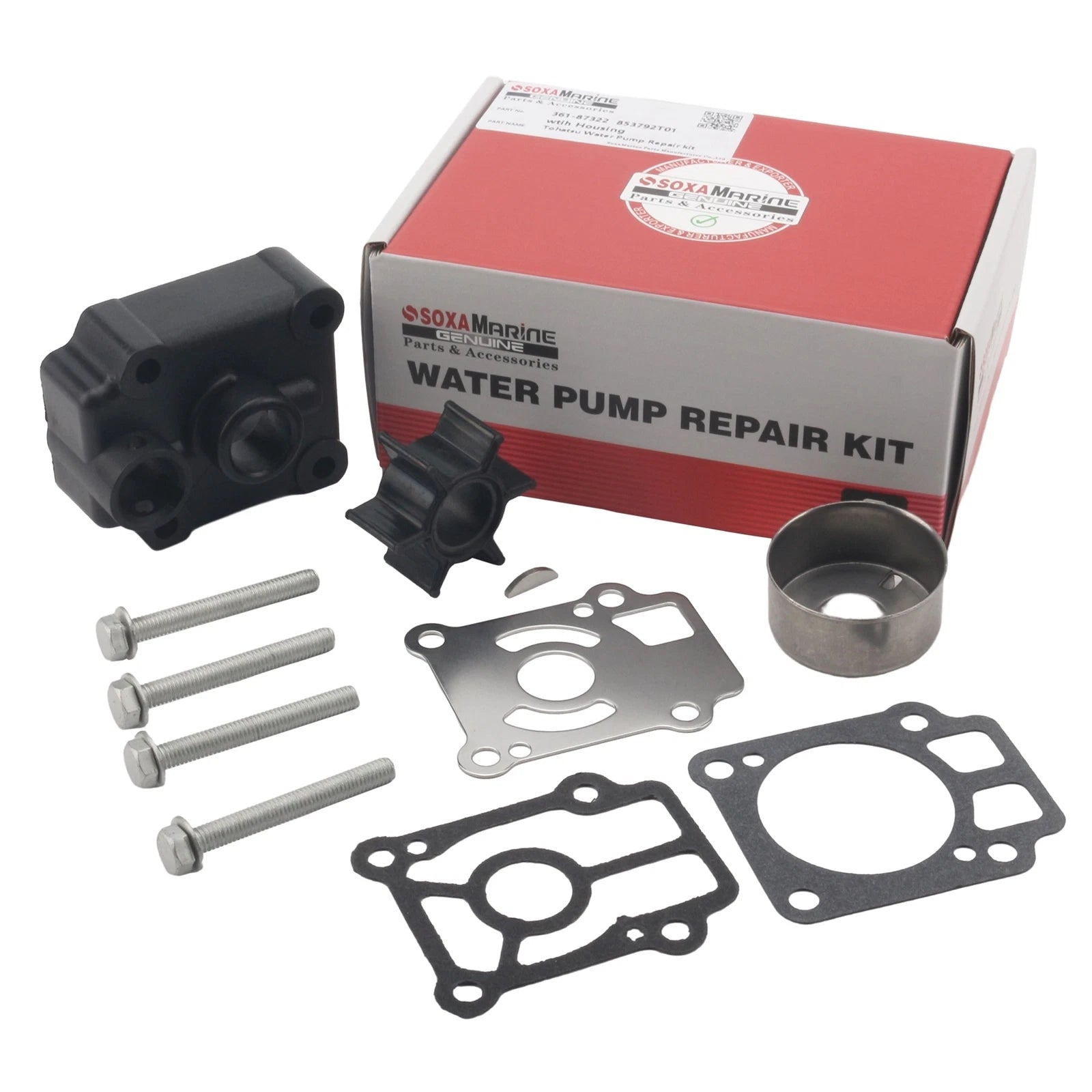 Outboard Water Pump Repair Kit for Nissan Tohatsu 25-40 HP