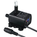 DC12V Brushless Submersible Pump 400LH with Flow Control and LED Indicator