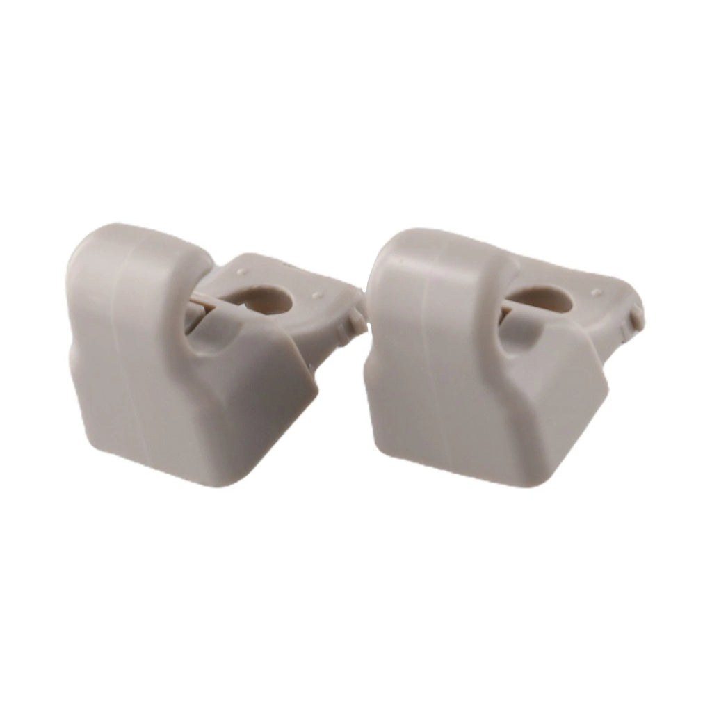 Sun Visor Hooks for Tesla Model 3 (2017–2023) - Grey ABS Plastic