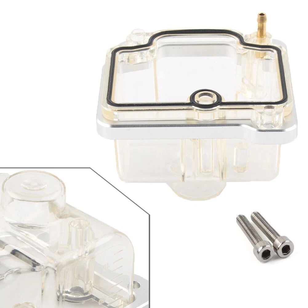 Transparent Carburetor Bottom Float Bowl for I/II/III Carb