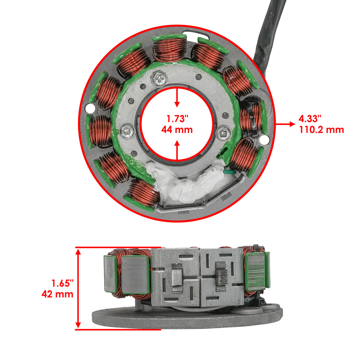 Stator Replacement for Ski Doo MXZ 440 (1997–2000) Snowmobile Magneto
