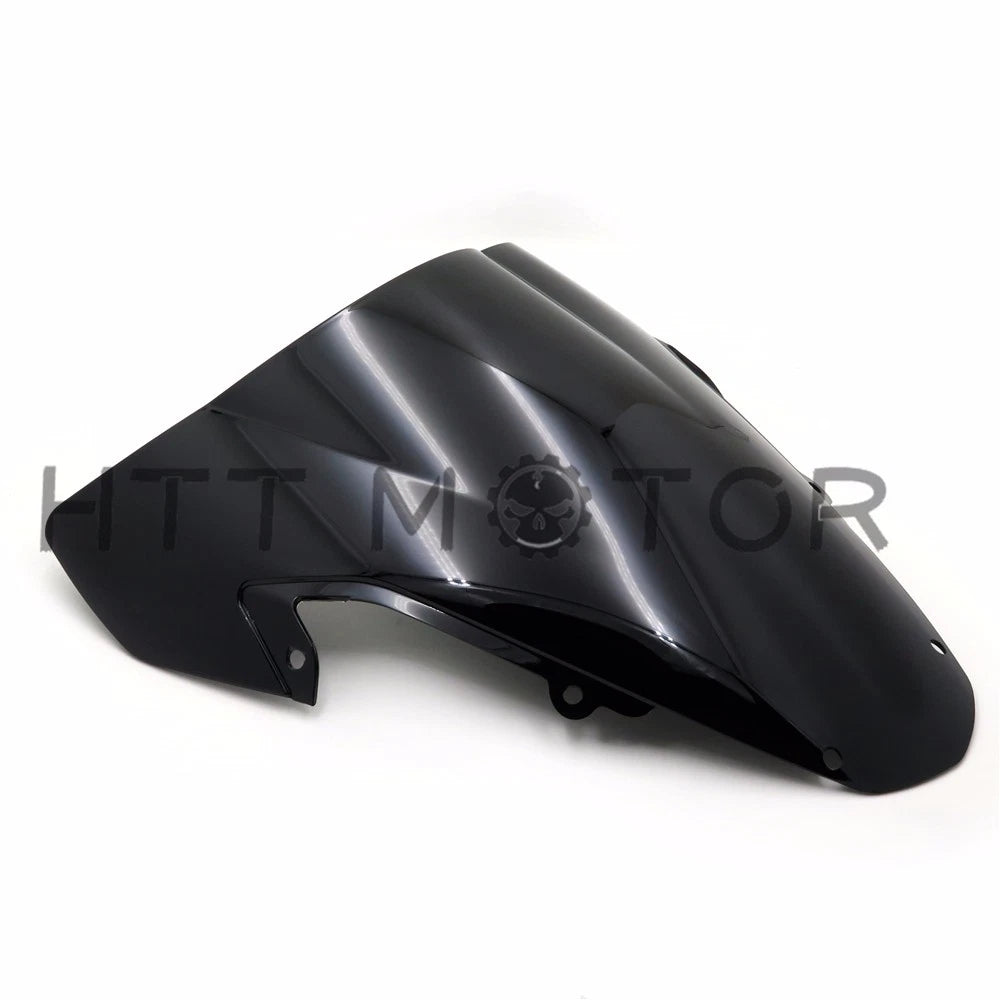 Smoke Black Double Bubble Windscreen for Suzuki GSXR1000 (2003–2004)