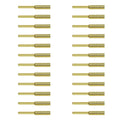 24PCS Diamond Chainsaw Sharpener Burr Grinding Stone File 1/8" Shank