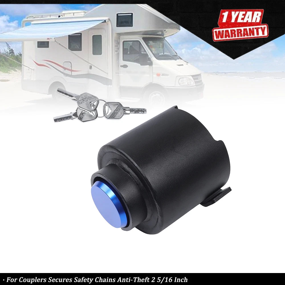 2-Inch Trailer Coupler Lock for (2010–2023)