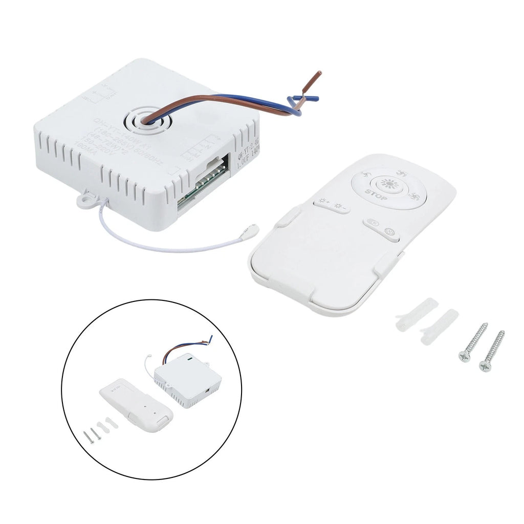 Remote Control and Receiver for Ceiling Fans (140W, 4872W)