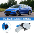 Power Window Regulator Lift Motor Replacement for Hyundai 2001–2006