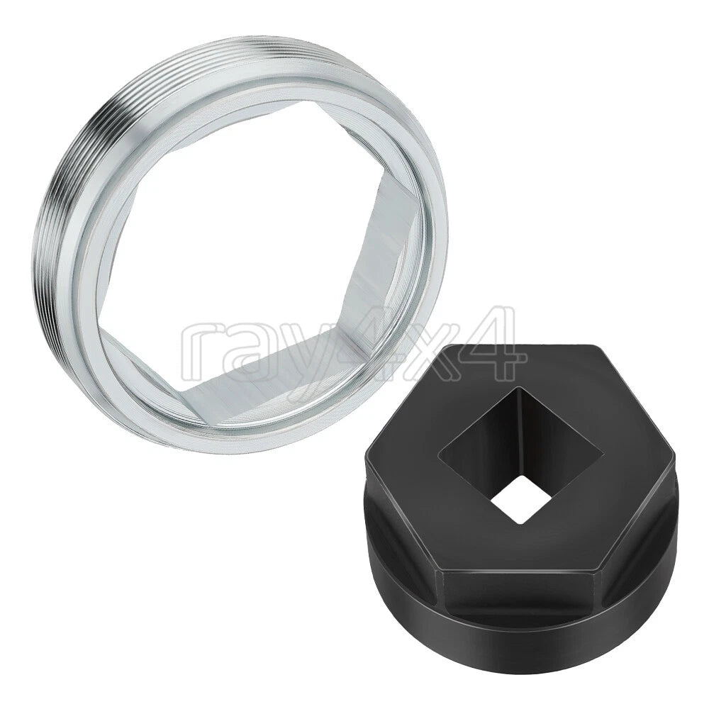 Steering Stem Bearing Holder Nut & Tool for Yamaha Wolverine 350/400 (1995–2005)