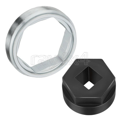 Steering Stem Bearing Holder Nut & Tool for Yamaha Wolverine 350/400 (1995–2005)