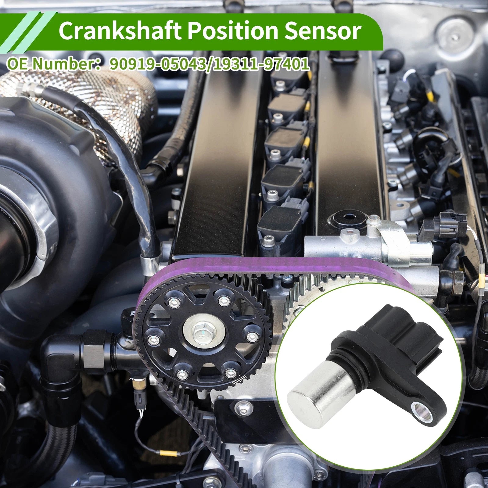 Crankshaft Position Sensor for Toyota Yaris Hatchback (2002–2005) 1pc