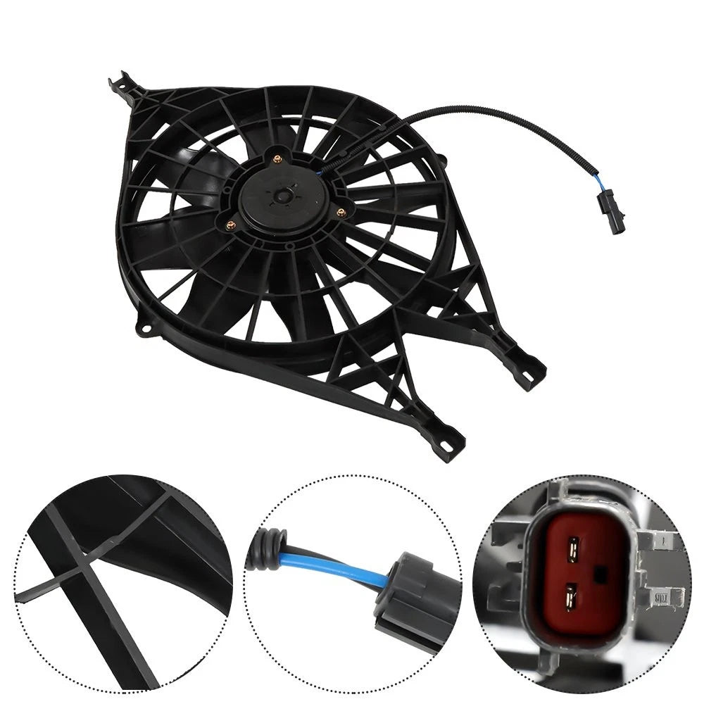 Radiator Cooling Fan Shroud Assembly for Dodge Dakota Durango (2000–2004)