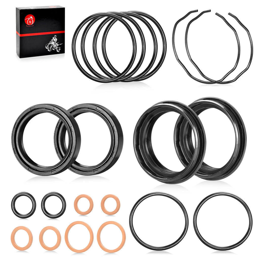 Fork Dust Oil Seals Kit for Suzuki GSX-R600 GSX-R750 GSF1200 RF900R (1996–2008)