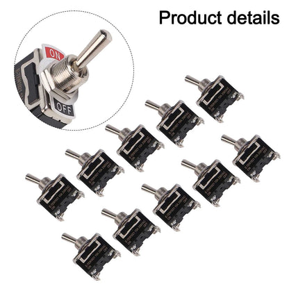 Toggle Switch for Automatic ON/OFF Control (10A, 12V, 24V, 220V, 230V)