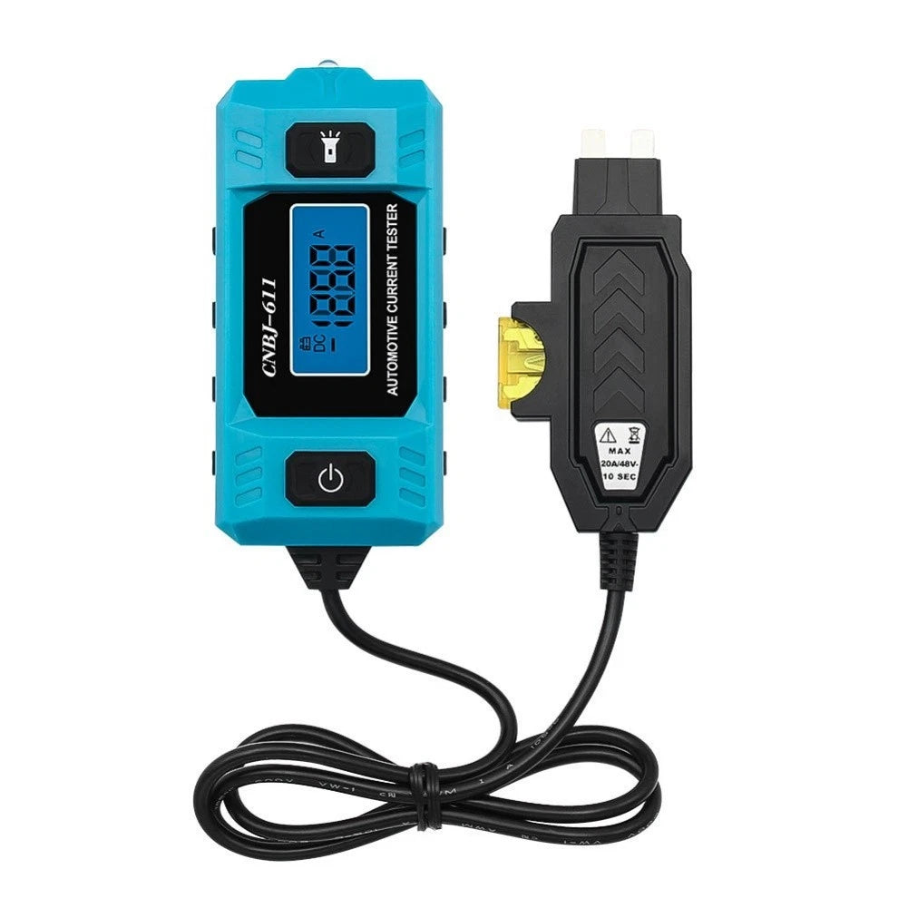 12V Digital Circuit Tester with LED Backlight for Car Fuse Testing