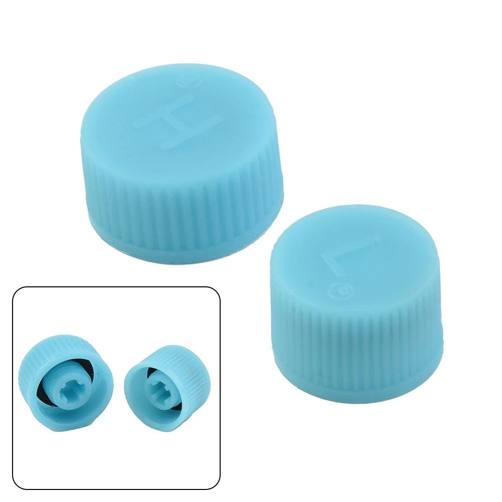 1 Pair AC A/C System Valve Cap for