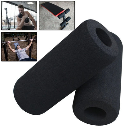 2X Foot Foam Roller Pad Replacement for Leg Extension (22-25mm)
