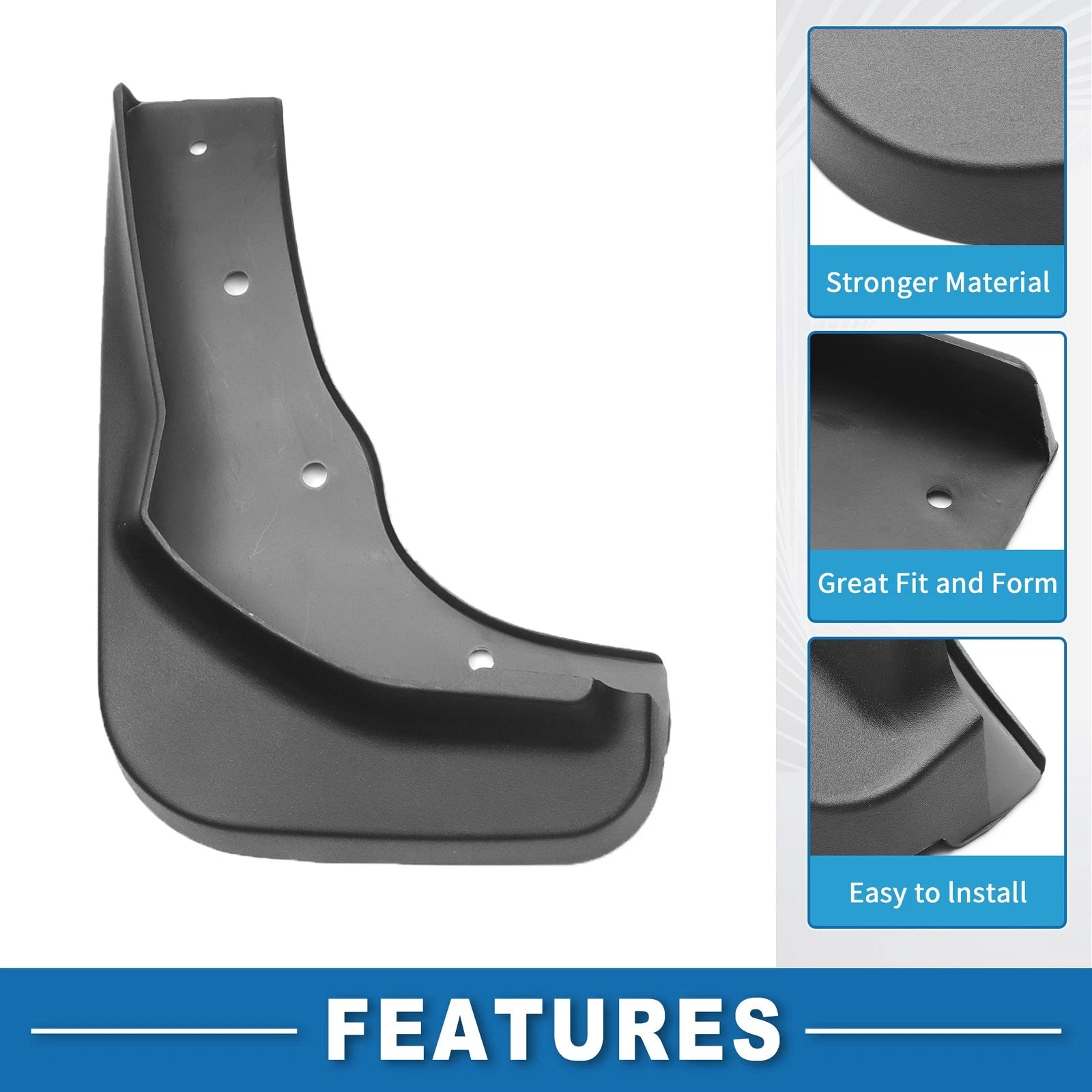 Mud Flaps Splash Guards Set for Ford Escape S 2013–2014