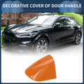 Door Handle Cover Front Left for Ford Mustang (2015–2020) ABS Orange