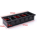 6 Gang Rocker Switch Panel Holder for Boat (Universal)