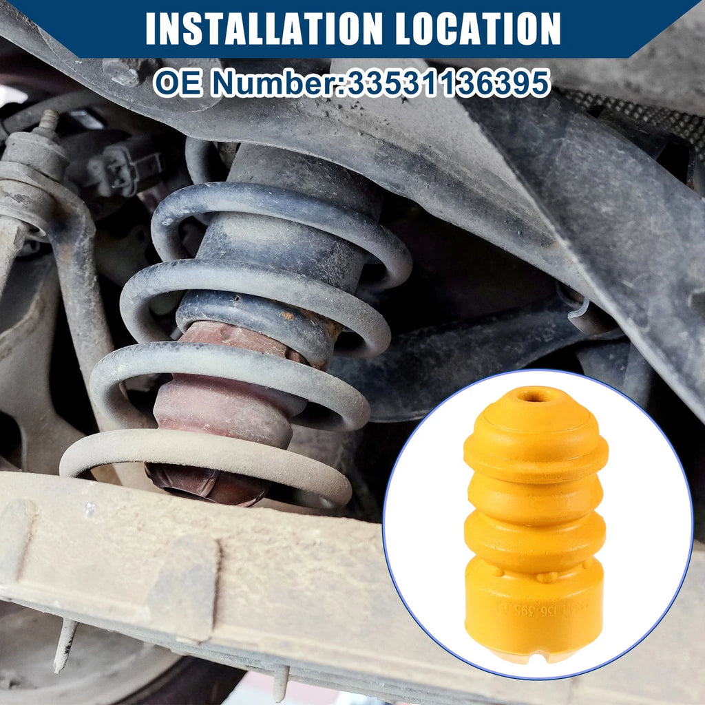 Strut Bumper Front Suspension Replacement for BMW 318i Base (1992–1995)