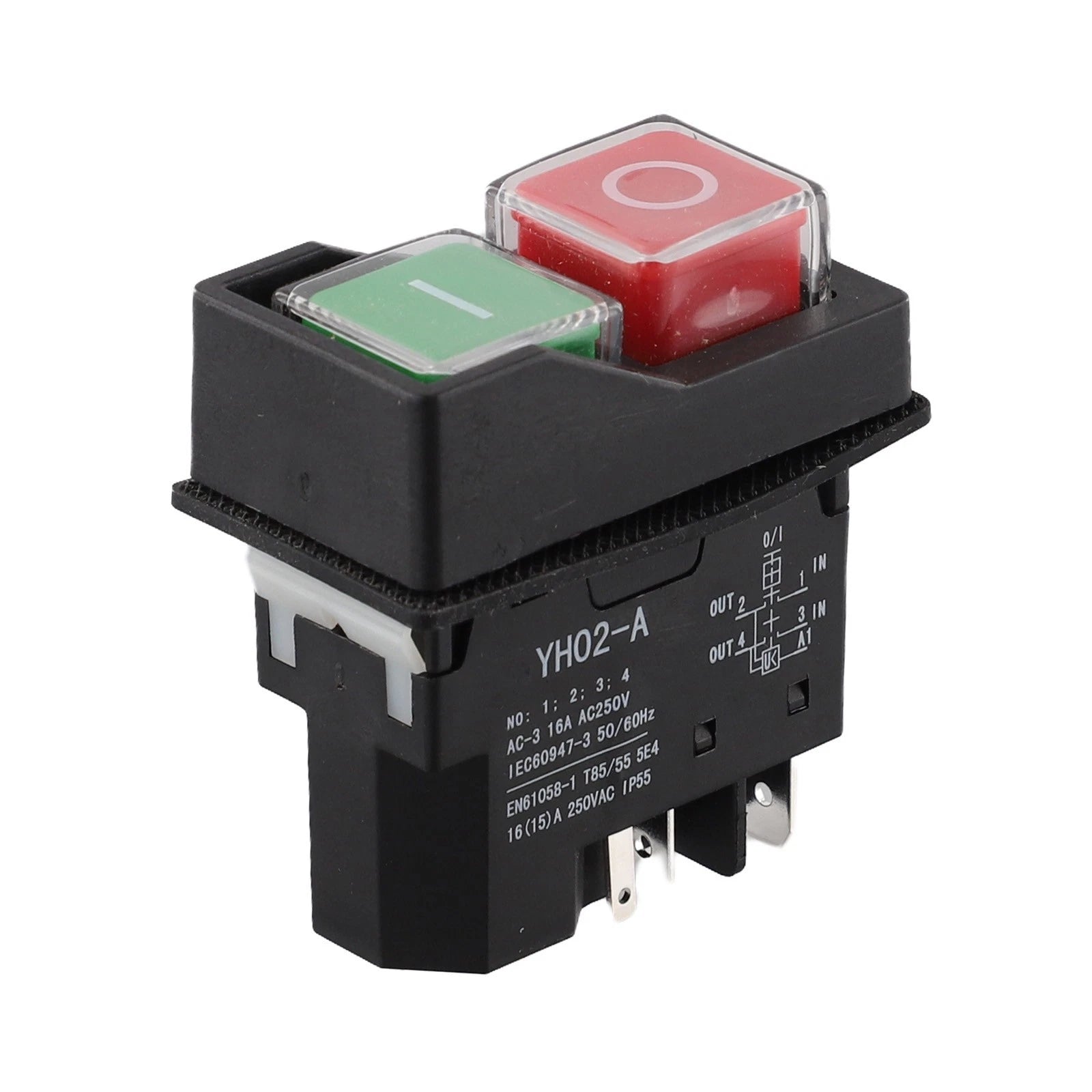 5Pin Waterproof Pushbutton Switch for KLD28A YH02A (Industrial Tools)