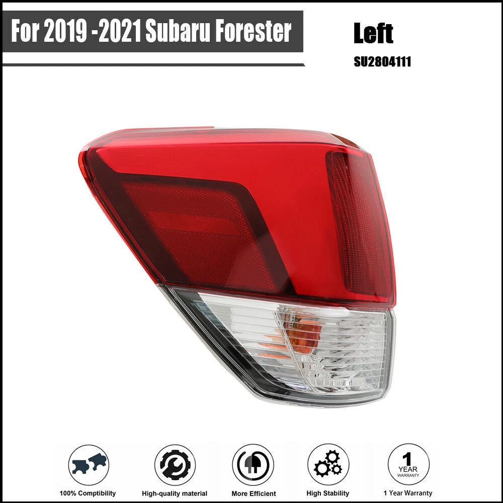 LED Tail Light Assembly for Subaru Forester (2019–2021) LH Driver Side