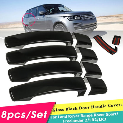 4 Door Handle Cover Kit for Land Rover LR2 LR3 Freelander 2 (2007–2015)