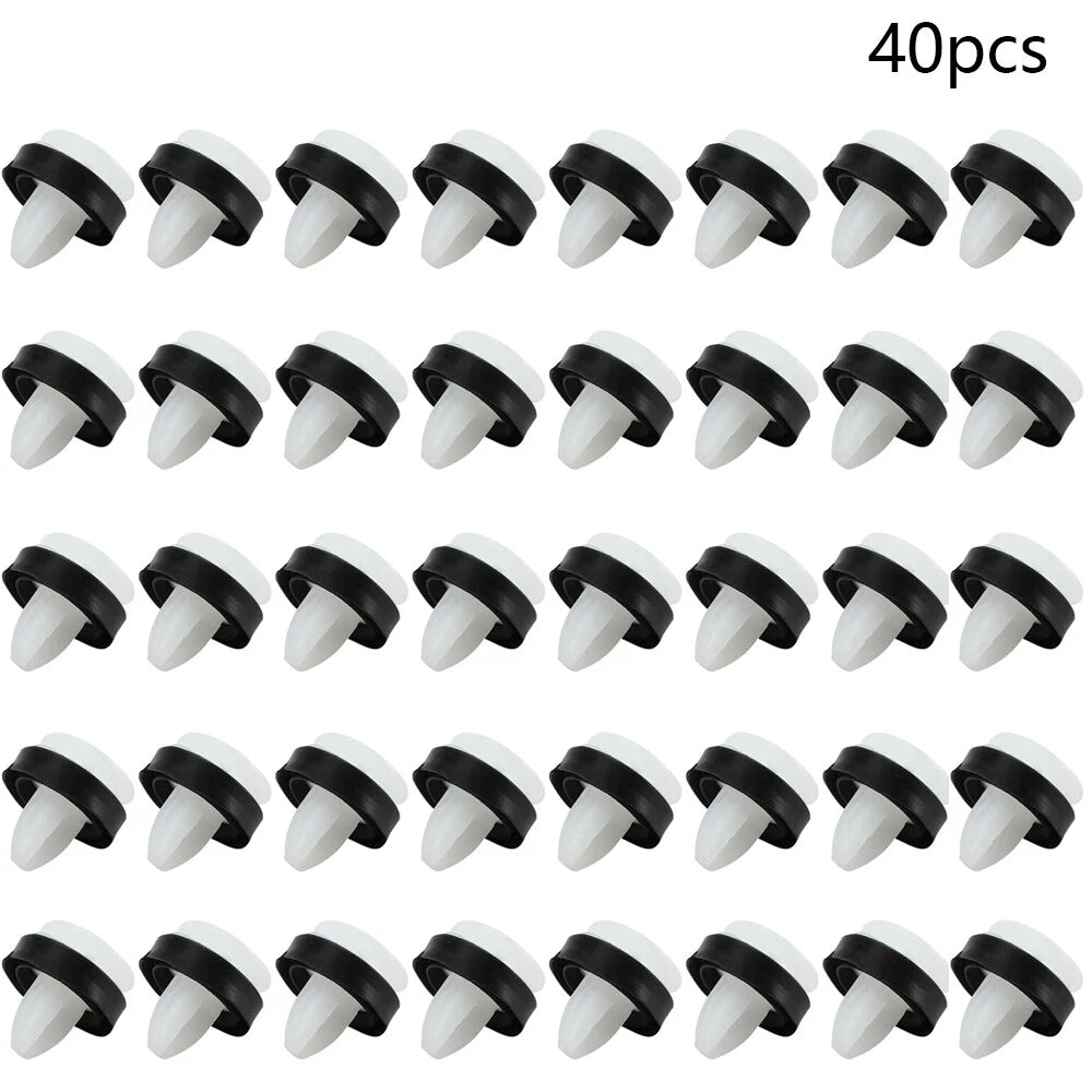 40 Pcs Front Door Trim Clips W716507-S300 for Ford Transit Connect (2014–2023)