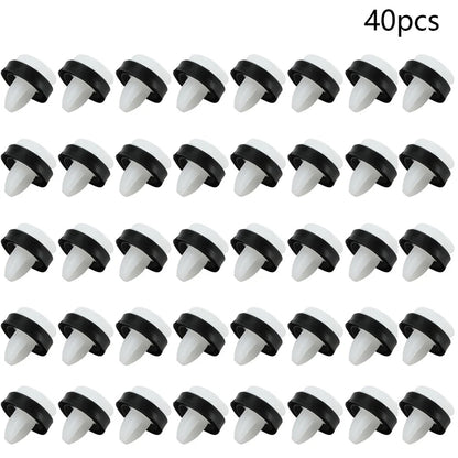 40 Pcs Front Door Trim Clips W716507-S300 for Ford Transit Connect (2014–2023)