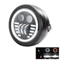 5.75" LED Headlight for Night Riding (6500K)