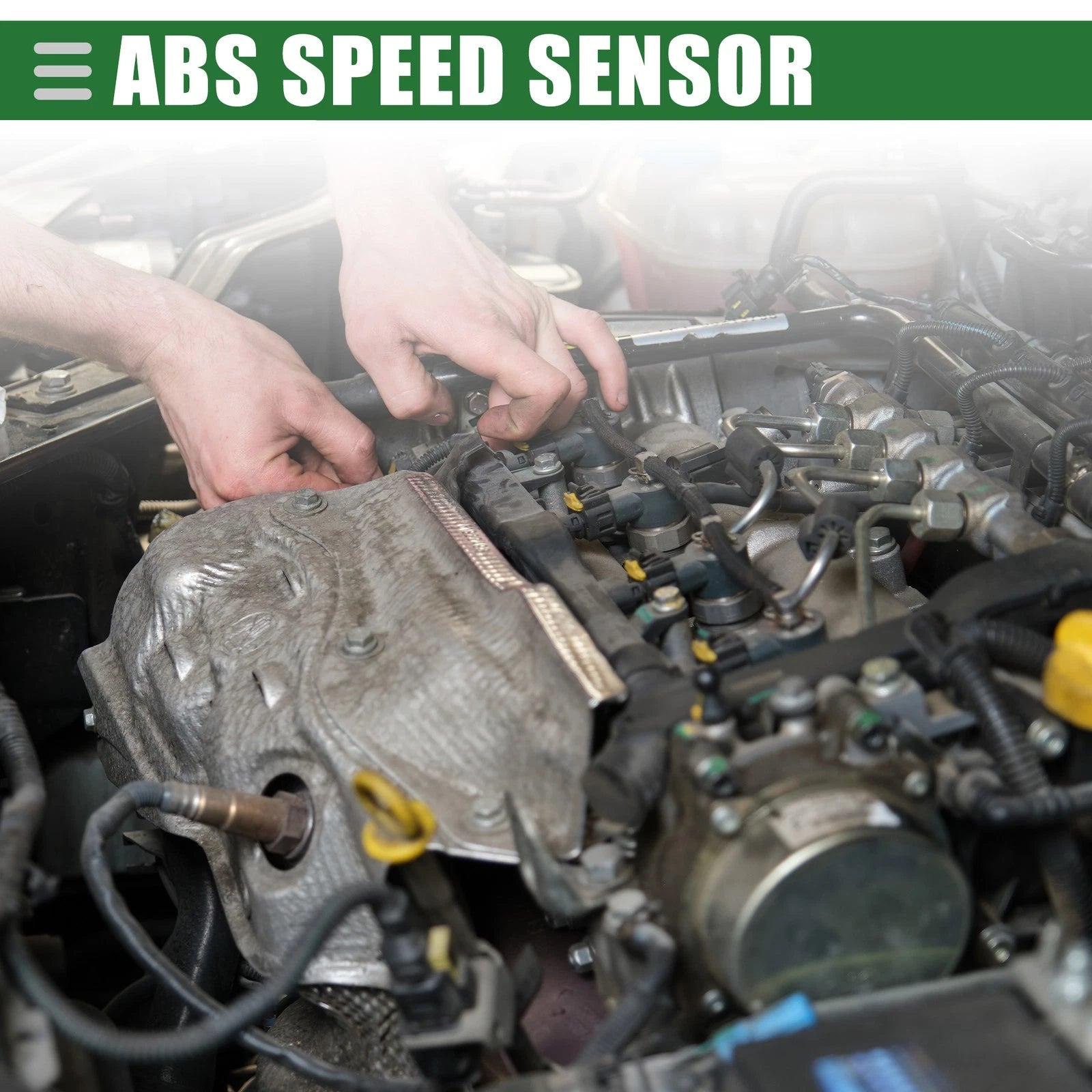 ABS Wheel Speed Sensor Front Left Right for Ford Focus C-Max Mondeo (2004–2019)