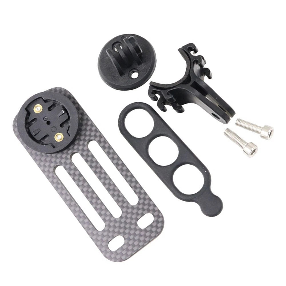 Carbon Fiber Bike Computer Stand Bracket for DEDA Handlebars