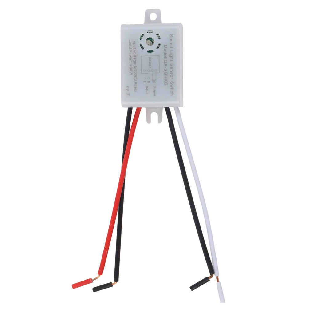 Sound Activated Light Switch with Delay for Warehouse Corridor (AC 220V)