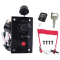 Ignition Key Switch Panel Assembly for Suzuki Outboard (37100-96J24)