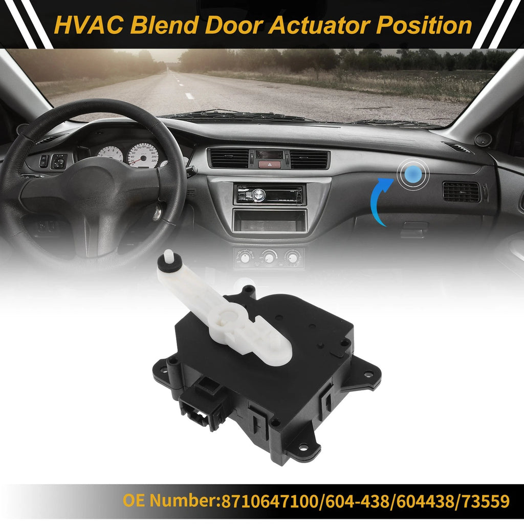 HVAC Heater Blend Door Actuator Replacement for Toyota Prius (2004–2009)