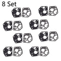 Set of 8 Carburetor Repair Rebuild Kits for B&S 495770 795083 5083H 5083K