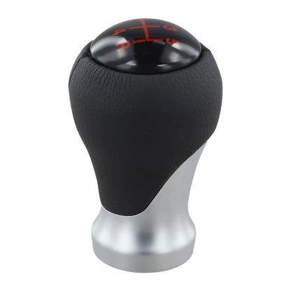 Leather Red Letter Shift Knob for Kia Picanto Morning (2012–2015)