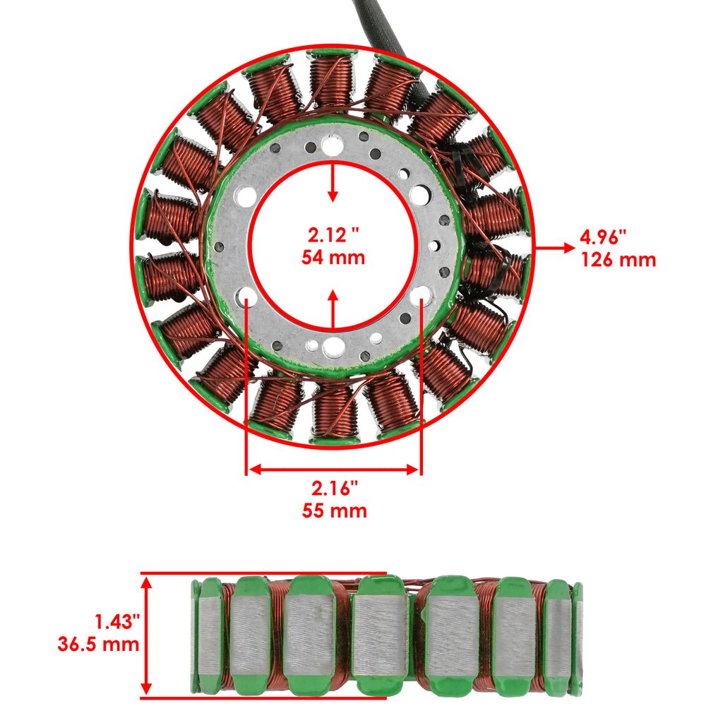 Stator Replacement for Suzuki Boulevard C50 VL800C (2006–2014)