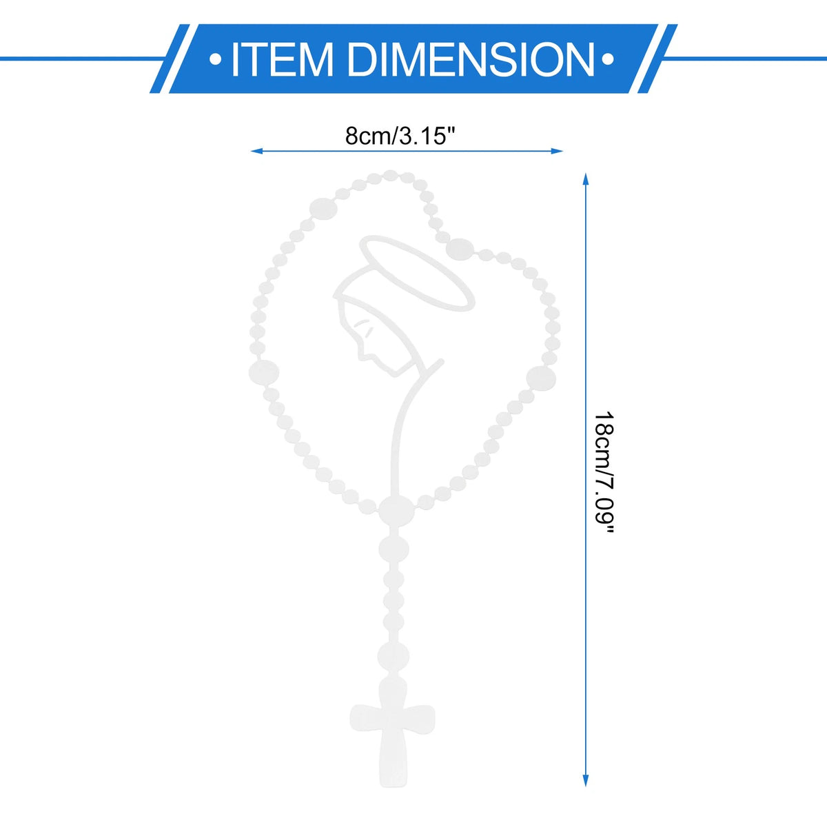 Reflective Bumper Decal for Sister of the Cross (Universal Fit)