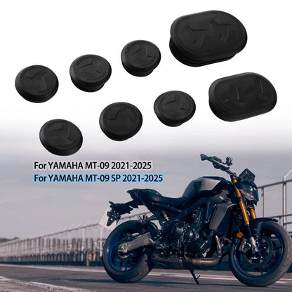 Frame Hole Cover Caps Plug for Yamaha MT-09 (2021–2025)