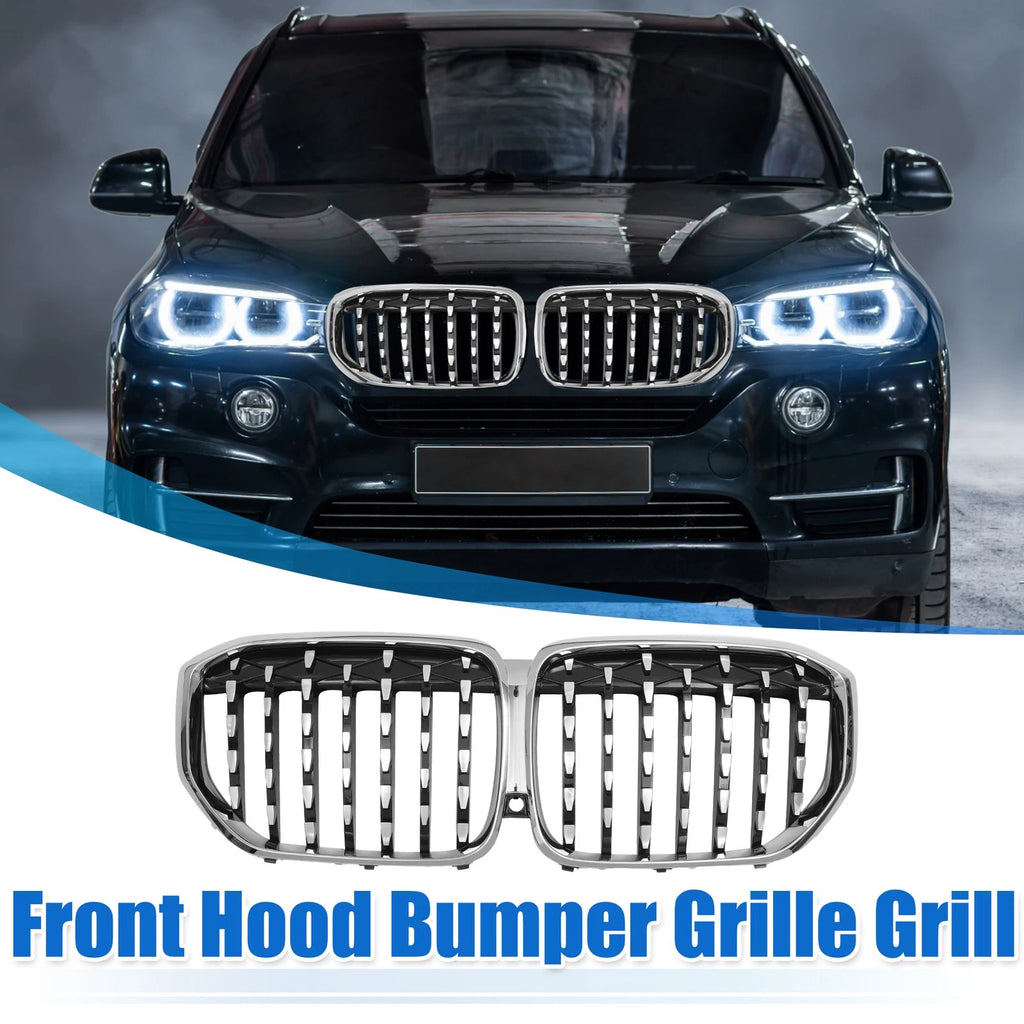Front Hood Bumper Grille Grill for BMW X5 (2014–2018)