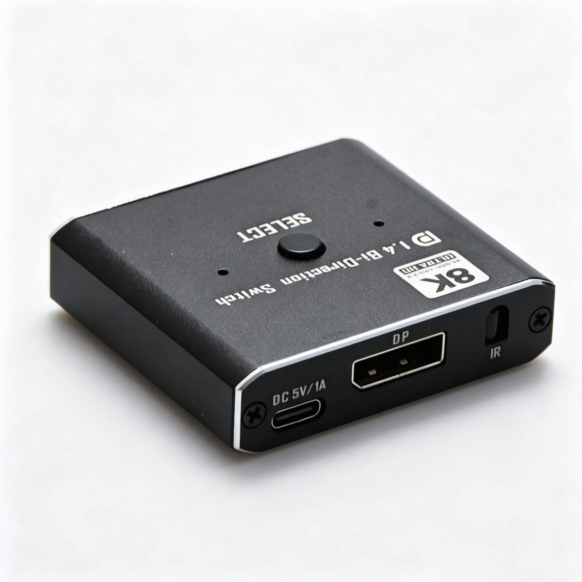 2X DisplayPort Switch 1.4 Bi-Directional 1x2 for PC Monitor