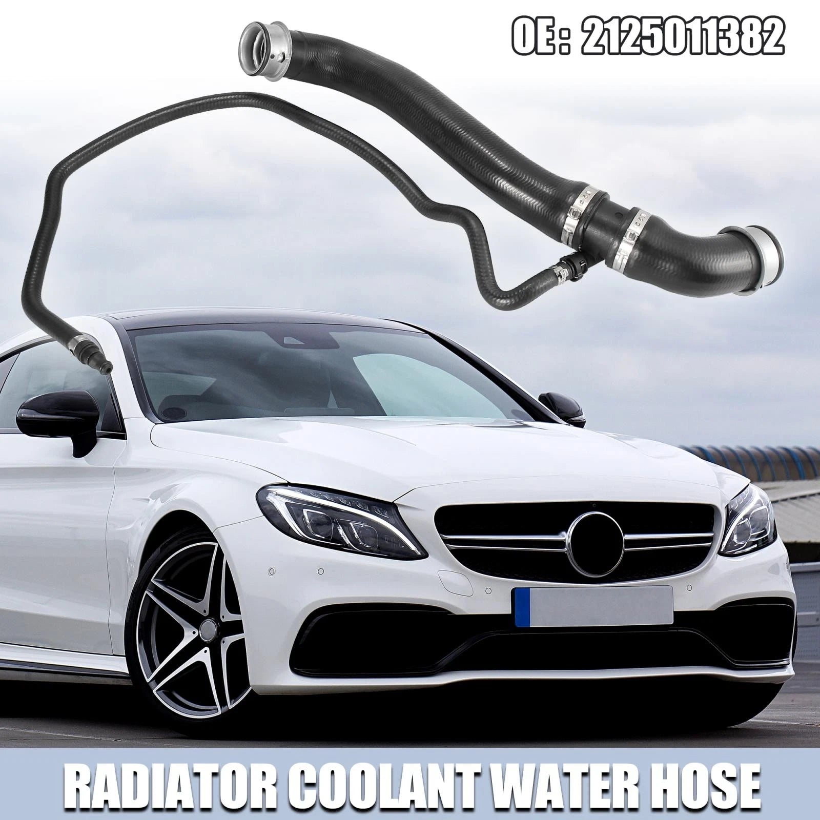 Upper Radiator Coolant Hose Replacement for Mercedes-Benz E350 (2010–2011)
