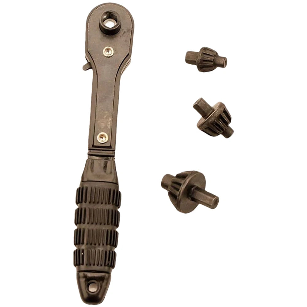 2 in 1 Drill Chuck Key and Ratchet Wrench Set for Power Tools