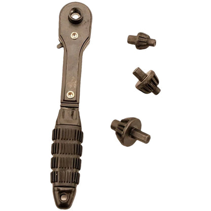 2 in 1 Drill Chuck Key and Ratchet Wrench Set for Power Tools