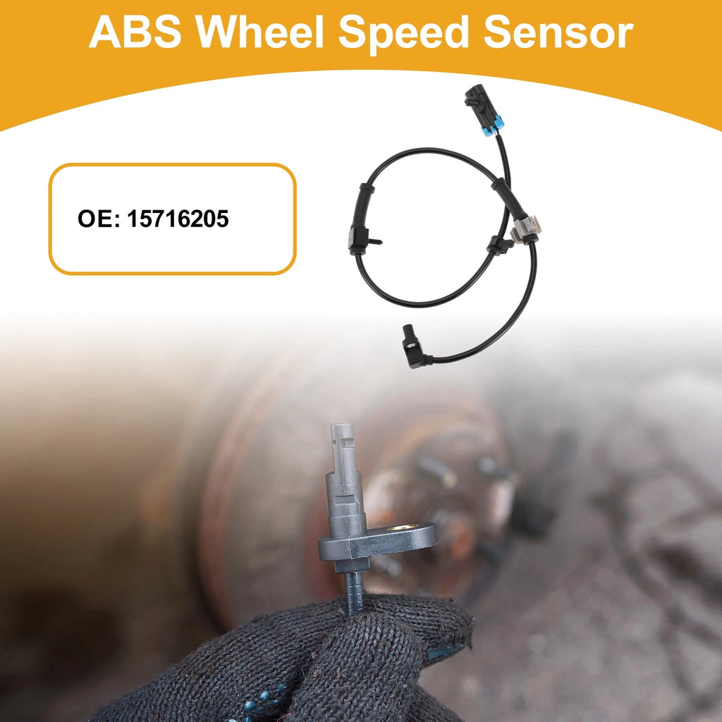 ABS Wheel Speed Sensor Front for Chevrolet Silverado (2014–2018)
