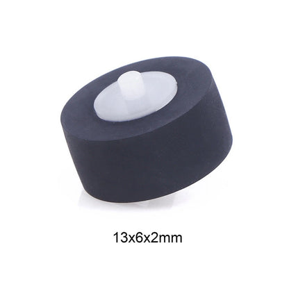 Rubber Pinch Roller Wheel 13x6x2mm Axial Type for Cassette Tape Playback