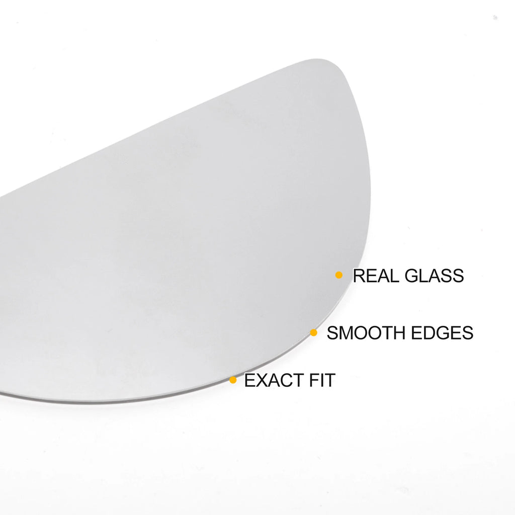 Left Lower Side White Mirror Glass for Ford Transit MK6 MK7 (2000–2014)