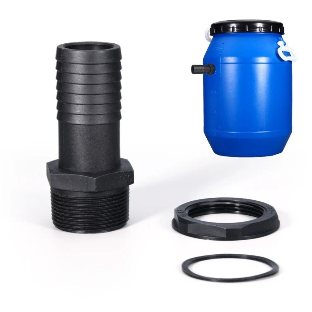5PCS Plastic Hose Barb Fitting NPT Male Connector for Irrigation Systems
