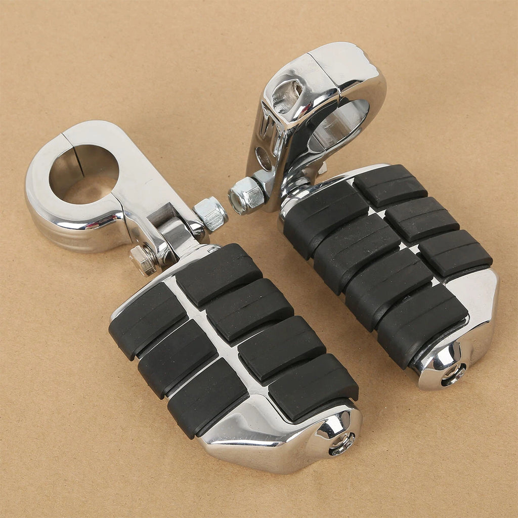 Anti Vibration Foot Pegs for 1 1/4" Highway Engine Guards